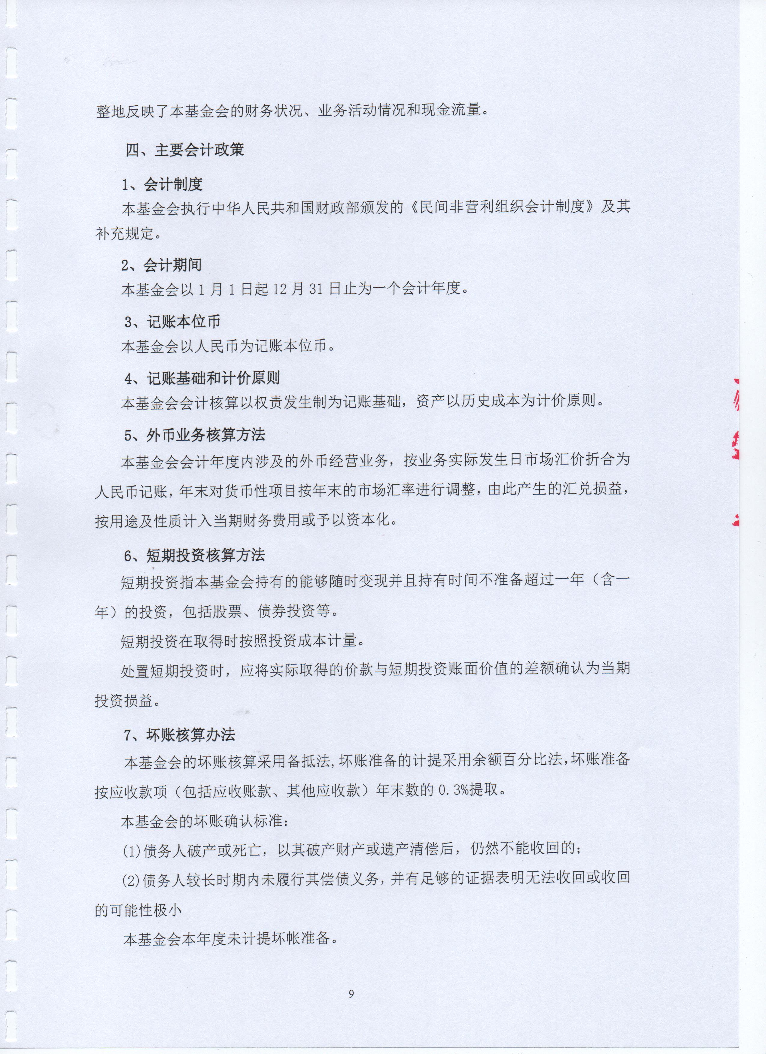 深圳市万仁公益基金会2019年度审计报告(图11)